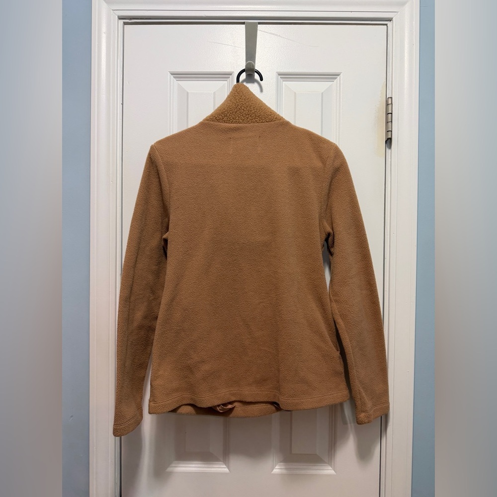 Dudley Stephens Brown Sherpa Fleece Pullover Size XS - Picture 6 of 10